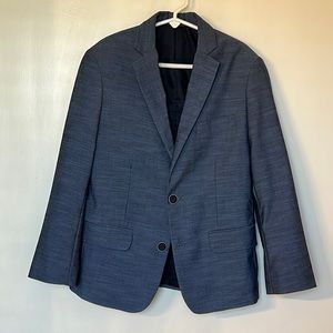 Calvin Klein boy’s suit jacket, size 8. Navy blue